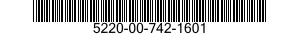 5220-00-742-1601  5220007421601 007421601