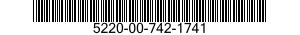 5220-00-742-1741  5220007421741 007421741
