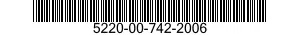 5220-00-742-2006  5220007422006 007422006
