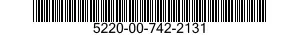 5220-00-742-2131  5220007422131 007422131