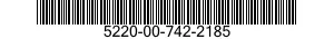 5220-00-742-2185  5220007422185 007422185
