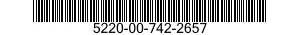 5220-00-742-2657  5220007422657 007422657