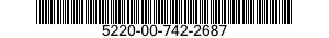 5220-00-742-2687  5220007422687 007422687