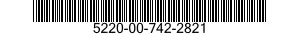 5220-00-742-2821  5220007422821 007422821