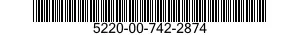 5220-00-742-2874  5220007422874 007422874