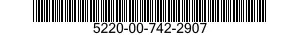 5220-00-742-2907  5220007422907 007422907