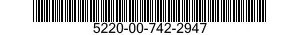 5220-00-742-2947  5220007422947 007422947