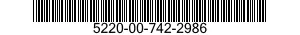 5220-00-742-2986  5220007422986 007422986