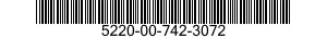 5220-00-742-3072  5220007423072 007423072