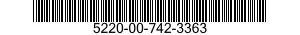 5220-00-742-3363  5220007423363 007423363