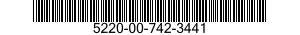 5220-00-742-3441  5220007423441 007423441