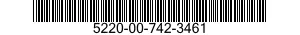 5220-00-742-3461  5220007423461 007423461