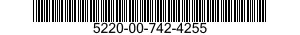 5220-00-742-4255  5220007424255 007424255