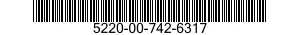 5220-00-742-6317  5220007426317 007426317
