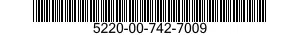 5220-00-742-7009  5220007427009 007427009