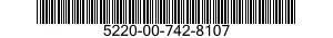 5220-00-742-8107  5220007428107 007428107