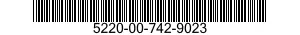 5220-00-742-9023  5220007429023 007429023