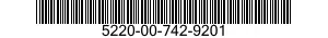 5220-00-742-9201  5220007429201 007429201