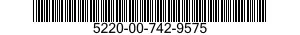 5220-00-742-9575  5220007429575 007429575