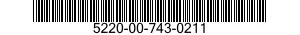 5220-00-743-0211  5220007430211 007430211