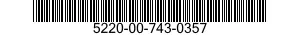 5220-00-743-0357  5220007430357 007430357