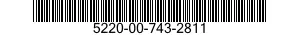 5220-00-743-2811  5220007432811 007432811