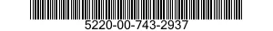 5220-00-743-2937  5220007432937 007432937