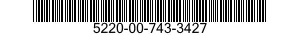 5220-00-743-3427  5220007433427 007433427
