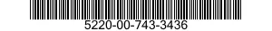 5220-00-743-3436  5220007433436 007433436