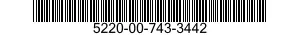 5220-00-743-3442  5220007433442 007433442