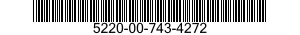 5220-00-743-4272  5220007434272 007434272