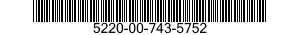 5220-00-743-5752  5220007435752 007435752