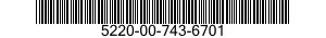 5220-00-743-6701  5220007436701 007436701