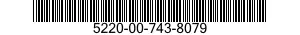 5220-00-743-8079  5220007438079 007438079