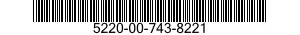 5220-00-743-8221  5220007438221 007438221