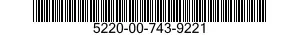 5220-00-743-9221  5220007439221 007439221