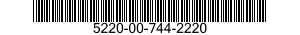 5220-00-744-2220  5220007442220 007442220