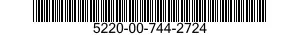 5220-00-744-2724  5220007442724 007442724