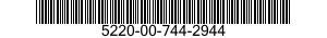 5220-00-744-2944  5220007442944 007442944