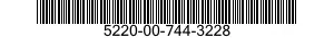 5220-00-744-3228  5220007443228 007443228