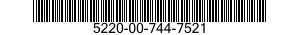 5220-00-744-7521  5220007447521 007447521