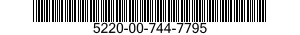 5220-00-744-7795  5220007447795 007447795
