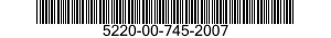 5220-00-745-2007  5220007452007 007452007