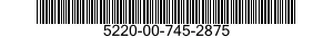 5220-00-745-2875  5220007452875 007452875