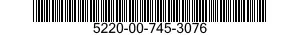 5220-00-745-3076  5220007453076 007453076