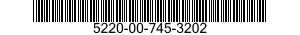 5220-00-745-3202  5220007453202 007453202