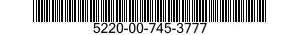5220-00-745-3777  5220007453777 007453777