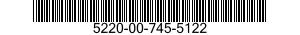 5220-00-745-5122  5220007455122 007455122
