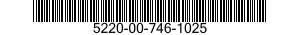 5220-00-746-1025  5220007461025 007461025