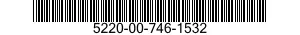 5220-00-746-1532  5220007461532 007461532